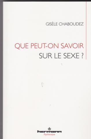 Que peut-on savoir sur le sexe ?
