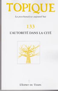 Topique (1/2016 : L'autorité dans la cité)