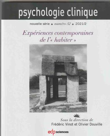 Expériences contemporaines de l'"habiter"